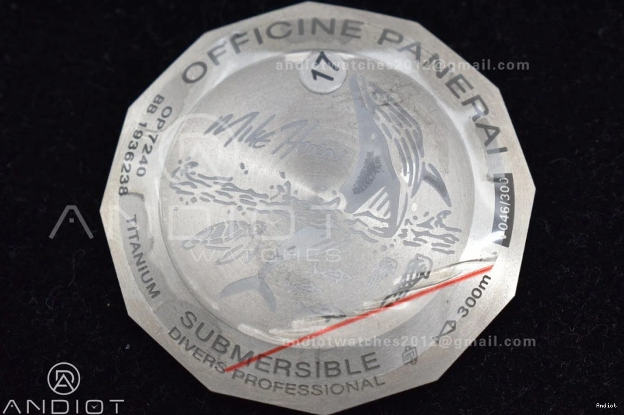 P.9010 Strap on Horn Edition Best Black Nylon Submersible Clone PAM984 VSF Dial Black Mike 1:1 1110